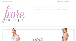 Desktop Screenshot of myfioreboutique.com